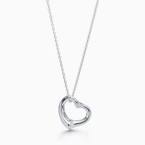 Tiffany Necklace Elsa Peretti® Open Heart Pendant